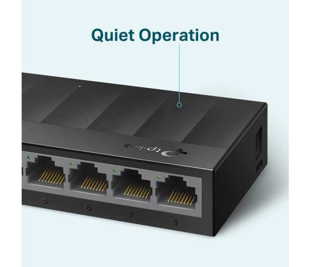 TP-Link 8p LS1008G (8x10/100/1000Mbit) - 519228 - zdjęcie 4